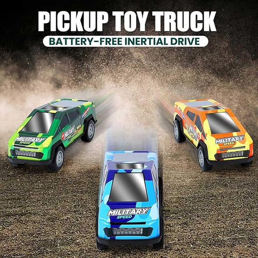 Push and Go Friction Power Pull Back Wind up Race Cars